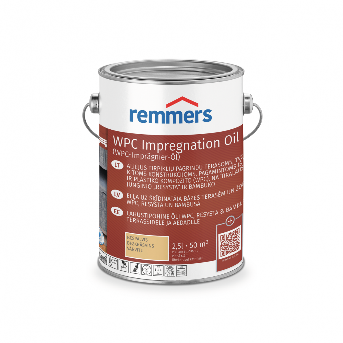 Aliejus terasoms, tvoroms ir kitoms konstrukcijoms WPC Impregnation Oil 1 Aliejus terasoms, tvoroms ir kitoms konstrukcijoms WPC Impregnation Oil 1