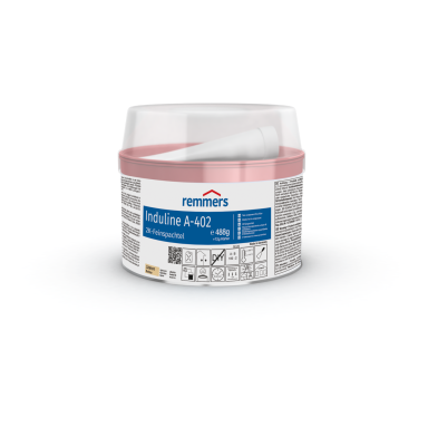 Dvikomponentis smulkus glaistas Induline A-402 Dvikomponentis smulkus glaistas Induline A-402