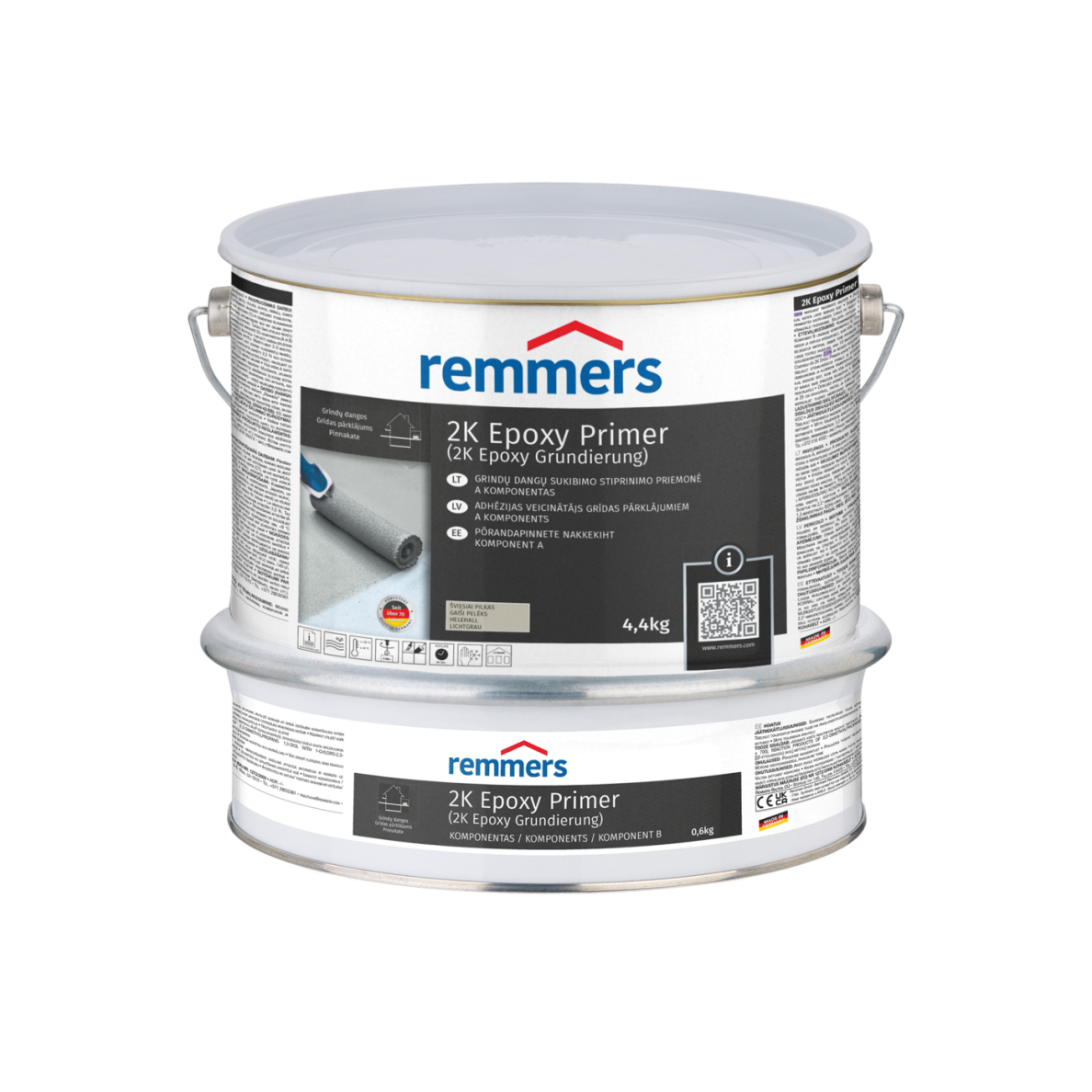 Grindų dangų sukibimo stiprinimo priemonė 2K Epoxy Primer